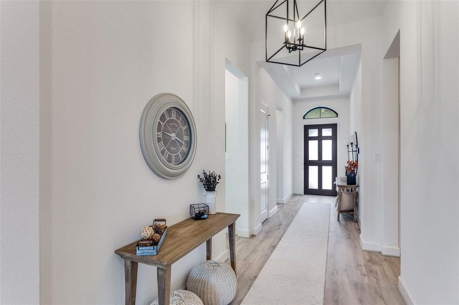 Furnished interior view inside a new home in Ventana, Fort Worth (Image 13).