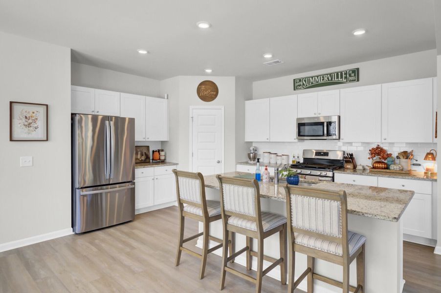 Furnished interior view inside a new home in , Summerville (Image 19).