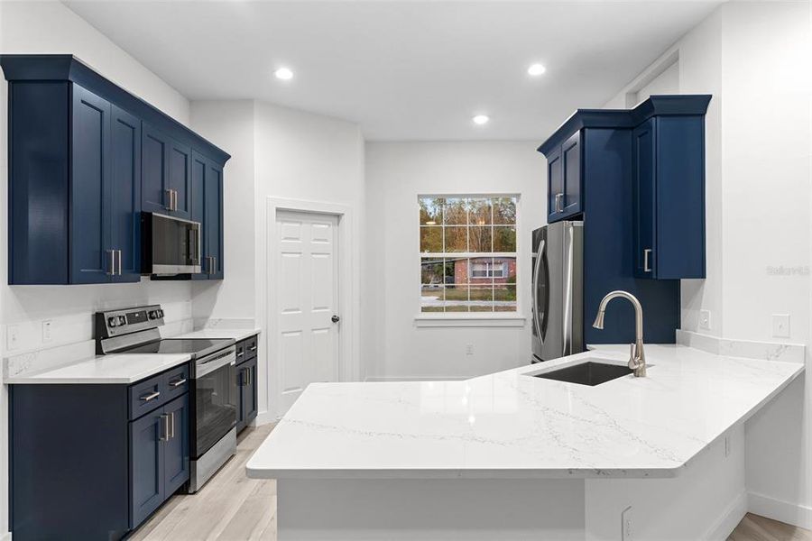 Furnished interior view inside a new home in , Lakeland (Image 6).