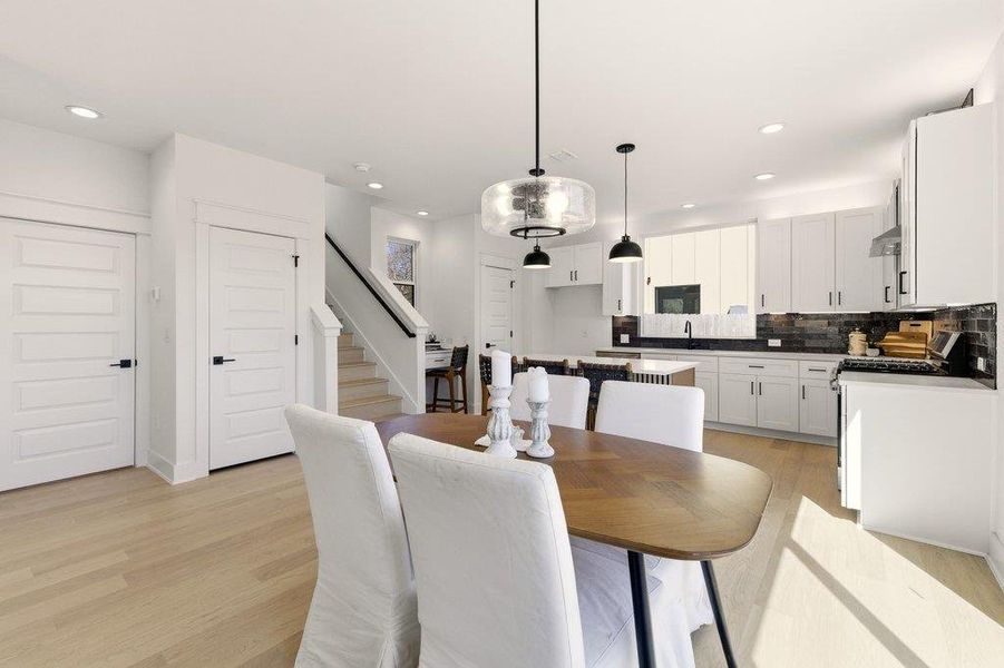 Furnished interior view inside a new home in , Austin (Image 11).