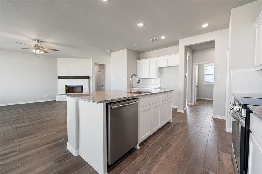 Furnished interior view inside a new home in Hillcrest Meadows North, Decatur (Image 11).