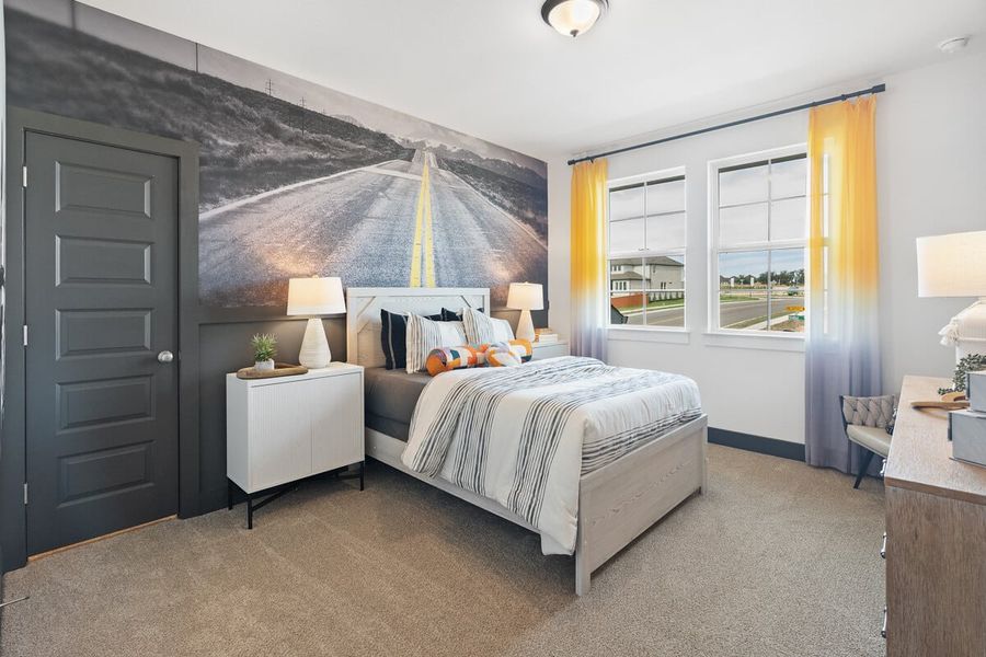 Furnished interior view inside a new home in Lariat, Liberty Hill (Image 5).