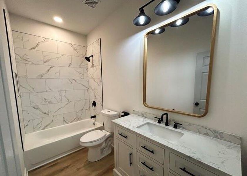 Furnished interior view inside a new home in , Buchanan (Image 8).