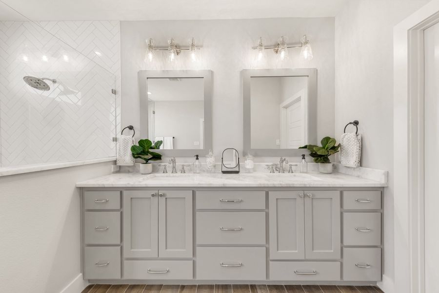 Representative furnished interior of a home built from the The Maggie by Reece Homes in Traditions, Bryan (Image 47).