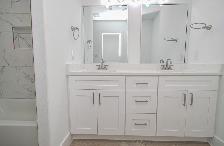 Furnished interior view inside a new home in , Houston (Image 14).