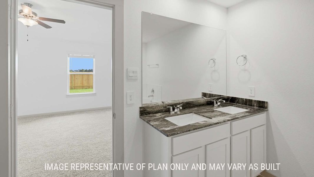 Representative furnished interior of a home built from the Kingston by D.R. Horton in China Grove, China (Image 10).