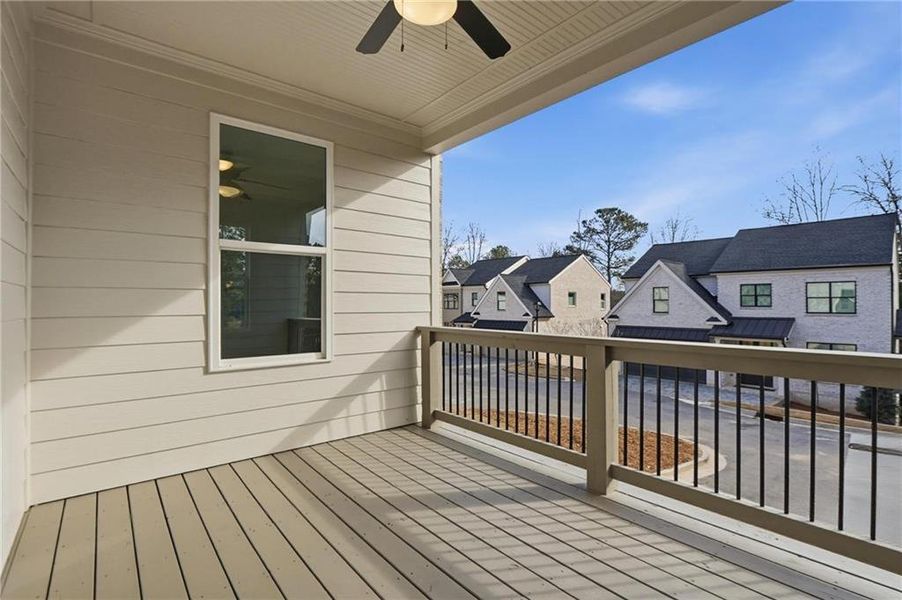 Exterior details and patio area of a home in , Roswell (Image 4).