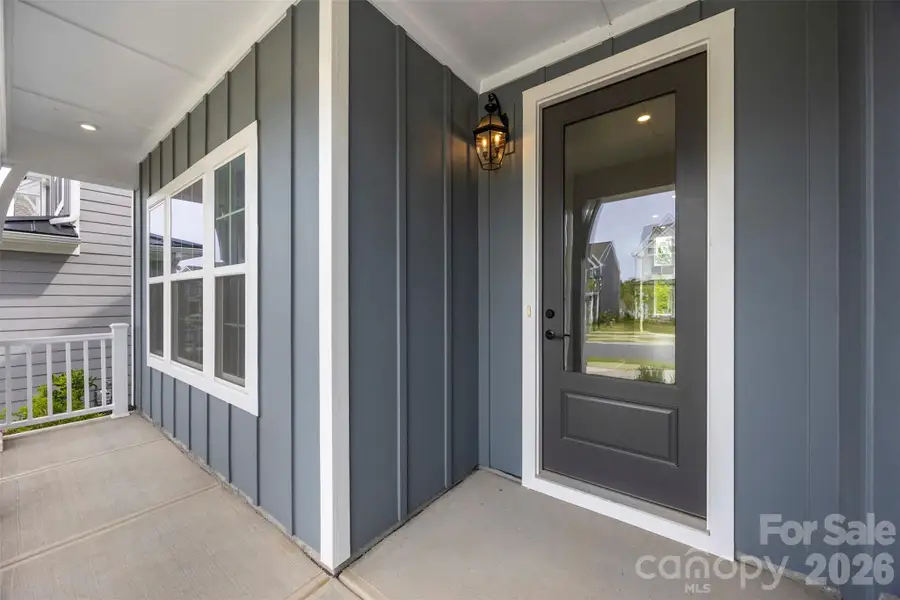 Exterior details and patio area of a home in , Charlotte (Image 3). Exterior details and patio area of a home in , Charlotte (Image 3).
