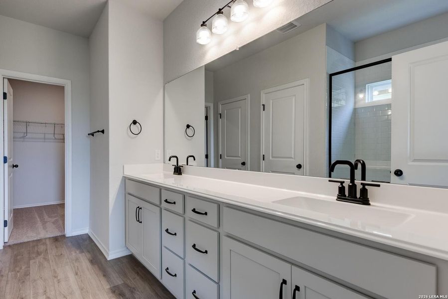 Furnished interior view inside a new home in Cordova Trails, Seguin (Image 5).