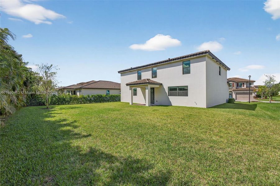 Exterior details and patio area of a home in , Royal Palm Beach (Image 26).