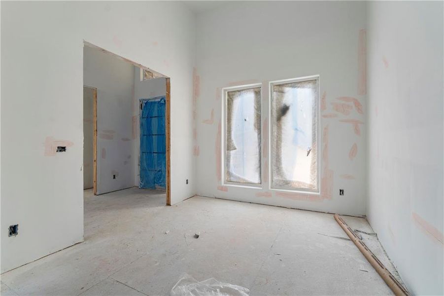 In-progress construction of a new home in , Fairburn, GA (Image 38).