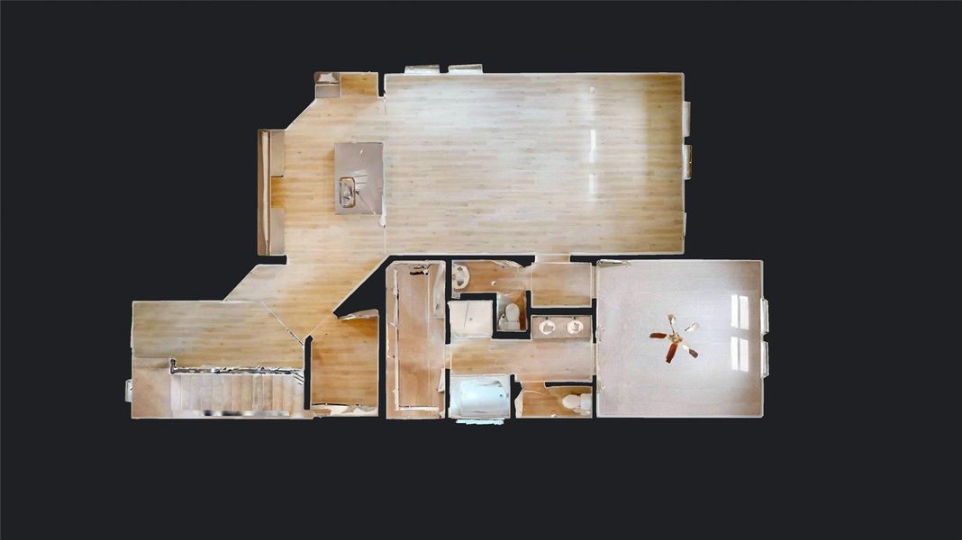2D floor plan layout of this home in Granger Pines, Conroe, TX (Image 4). 2D floor plan layout of this home in Granger Pines, Conroe, TX (Image 4).