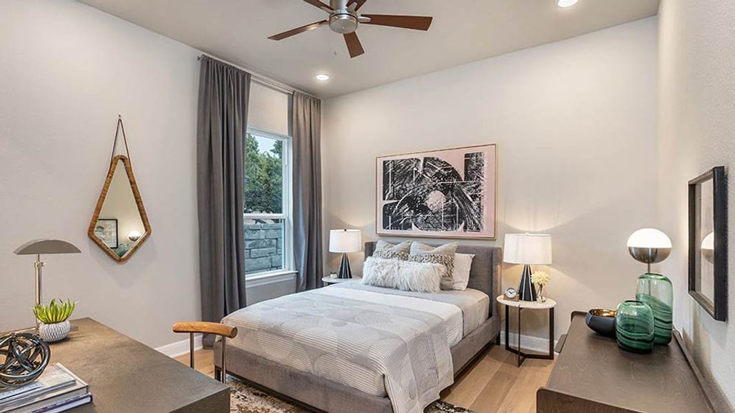 Representative furnished interior of a home built from the Artisan by Taylor Morrison in Travisso Naples Collection, Leander (Image 10). Representative furnished interior of a home built from the Artisan by Taylor Morrison in Travisso Naples Collection, Leander (Image 10).