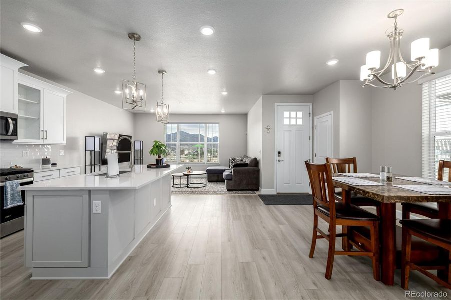 Furnished interior view inside a new home in , Littleton (Image 8).