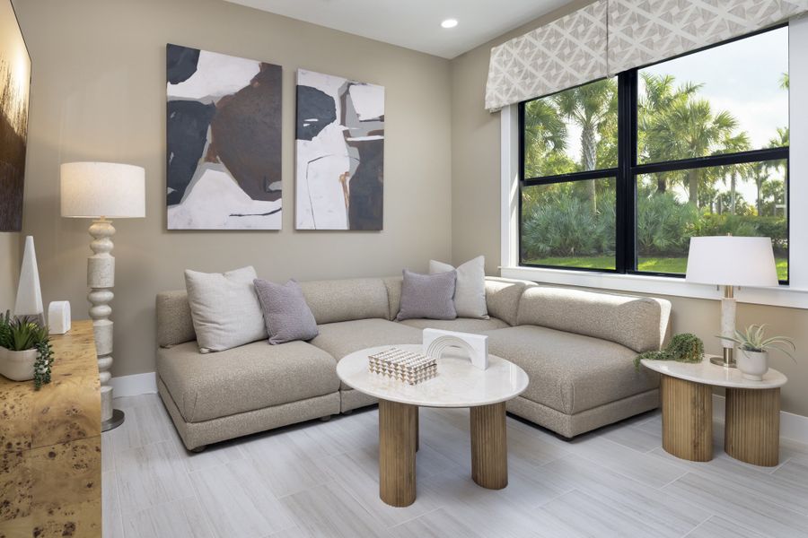 Representative furnished interior of a home built from the Hibiscus by Minto Communities in Westlake, Loxahatchee (Image 9). Representative furnished interior of a home built from the Hibiscus by Minto Communities in Westlake, Loxahatchee (Image 9).