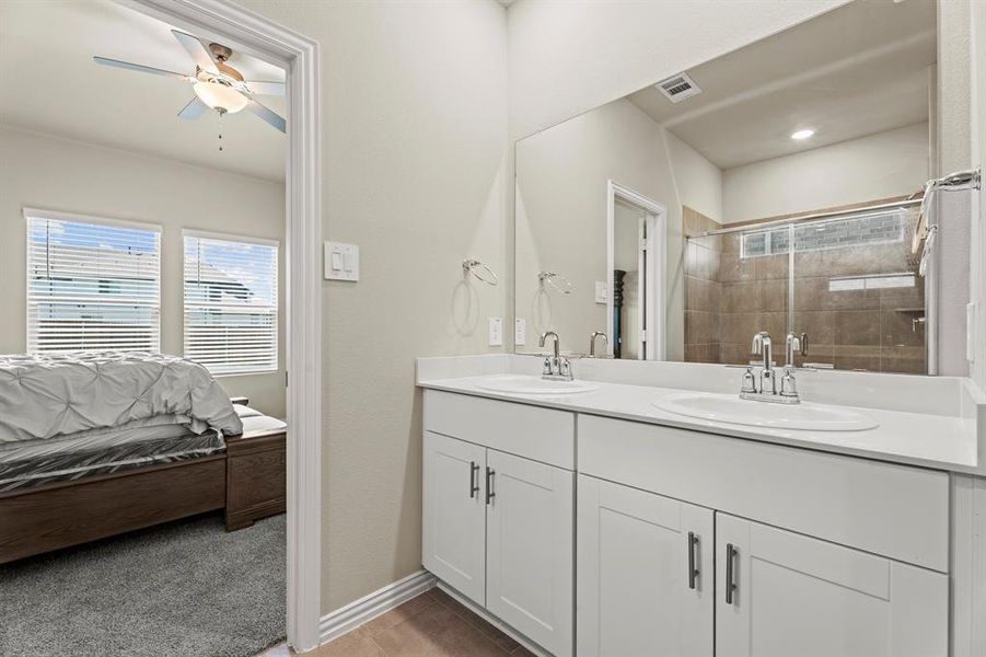 Furnished interior view inside a new home in Briarwood Hills - Highland Series, Forney (Image 16). Furnished interior view inside a new home in Briarwood Hills - Highland Series, Forney (Image 16).