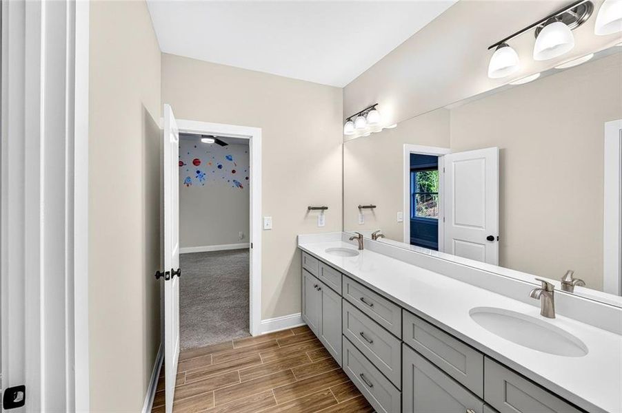 Furnished interior view inside a new home in , Bishop (Image 48).