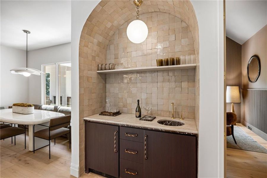 Furnished interior view inside a new home in , Brookhaven (Image 37).