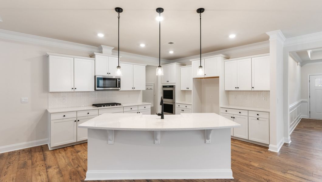 Furnished interior view inside a new home in Arrowood Acres, Enoree (Image 6). Furnished interior view inside a new home in Arrowood Acres, Enoree (Image 6).