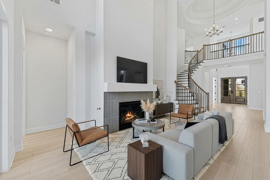 Whitney A Family room