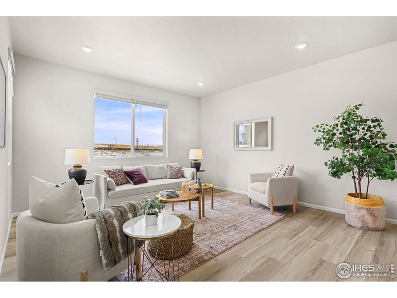 Furnished interior view inside a new home in Lake Bluff, Greeley (Image 20).
