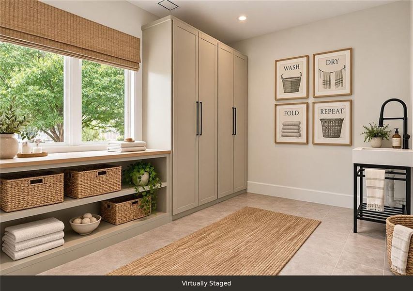 Furnished interior view inside a new home in , Dunwoody (Image 63).