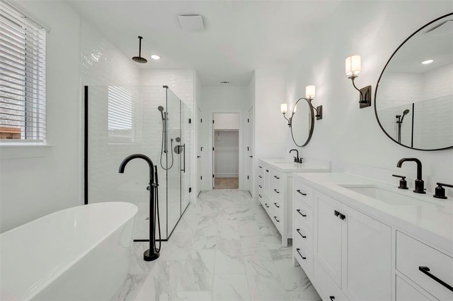 Furnished interior view inside a new home in Timberbrook, Justin (Image 7).