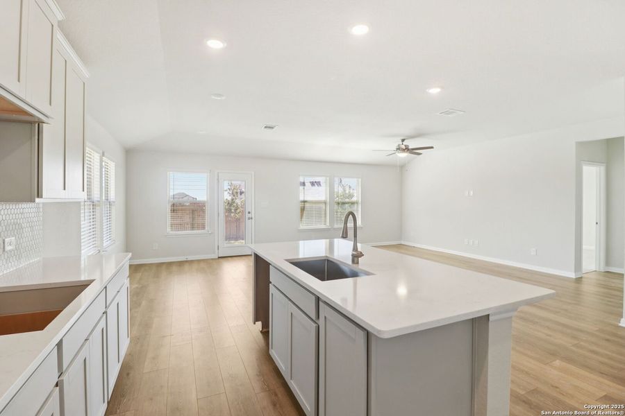 Furnished interior view inside a new home in Legendary Trails - Classic Series, Cibolo (Image 12).