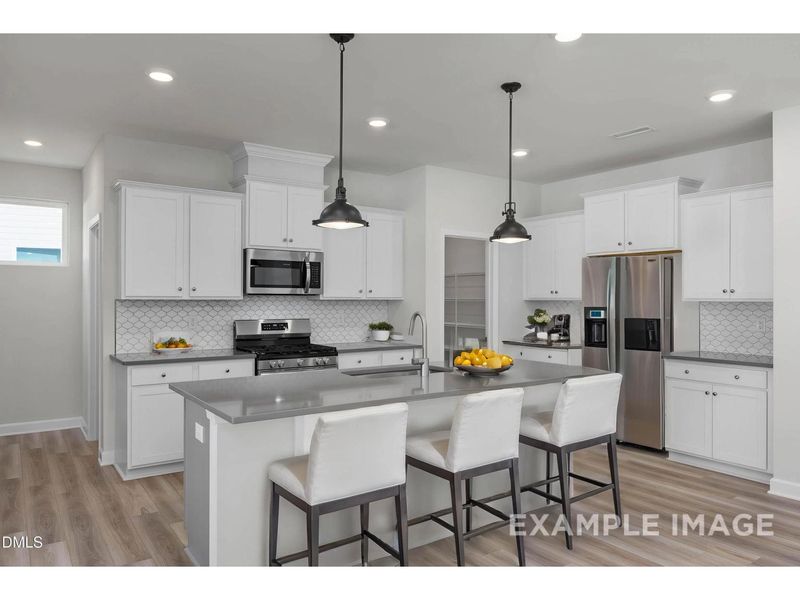 Furnished interior view inside a new home in Gregory Village, Lillington (Image 3).