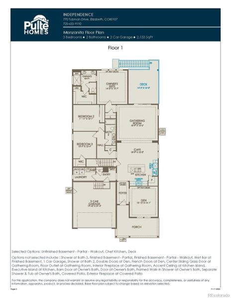 Main Level Floorplan Main Level Floorplan