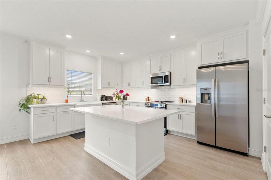 Furnished interior view inside a new home in Townes at Manhattan Crossing, Tampa (Image 33).