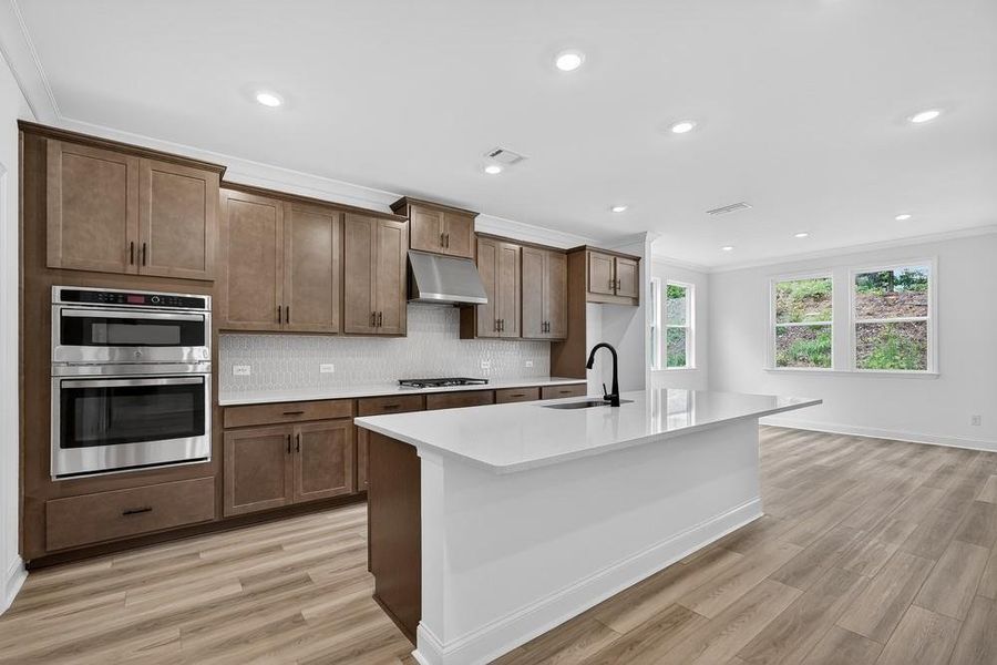 Furnished interior view inside a new home in Bailey Fence, Dacula (Image 19).