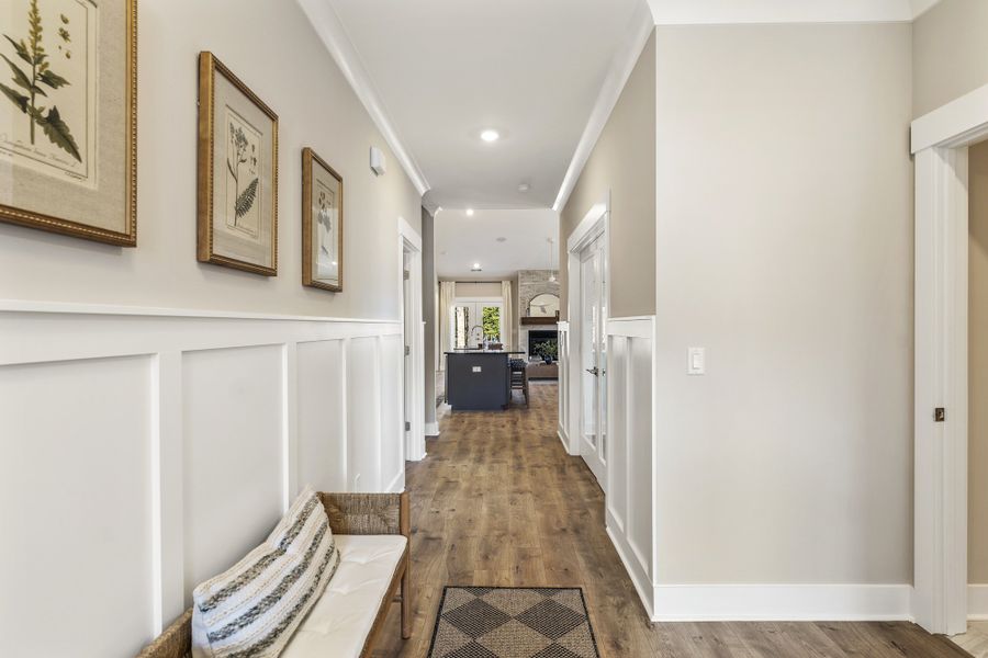 Representative furnished interior of a home built from the Whitmore by Hunter Quinn Homes in Walker's Pointe, Anderson (Image 6).