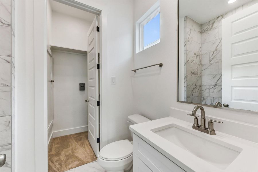 Furnished interior view inside a new home in , Houston (Image 11).