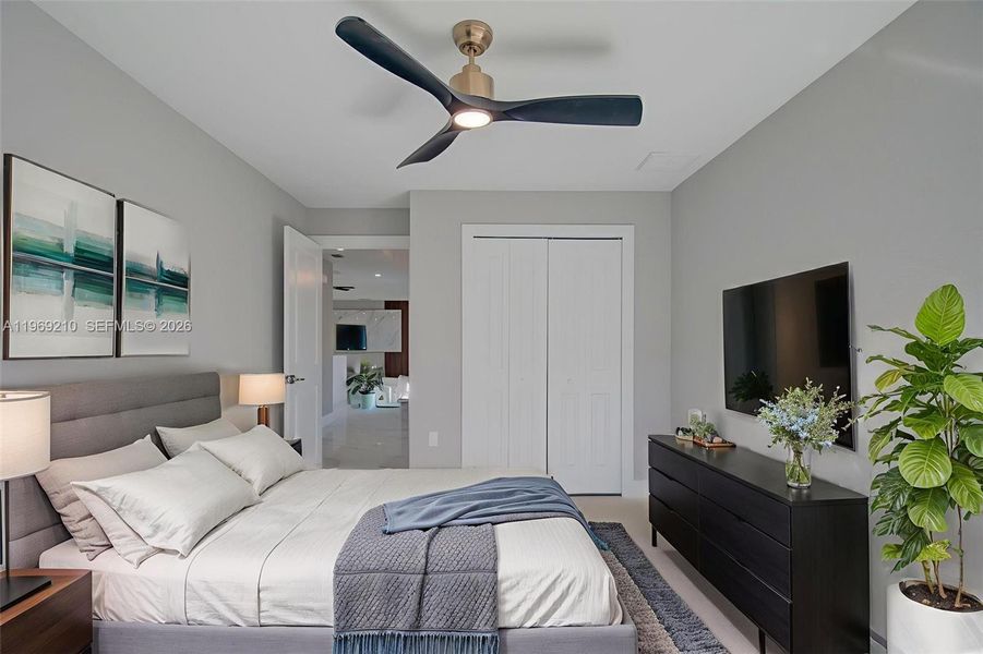 Furnished interior view inside a new home in , Lehigh Acres (Image 6).