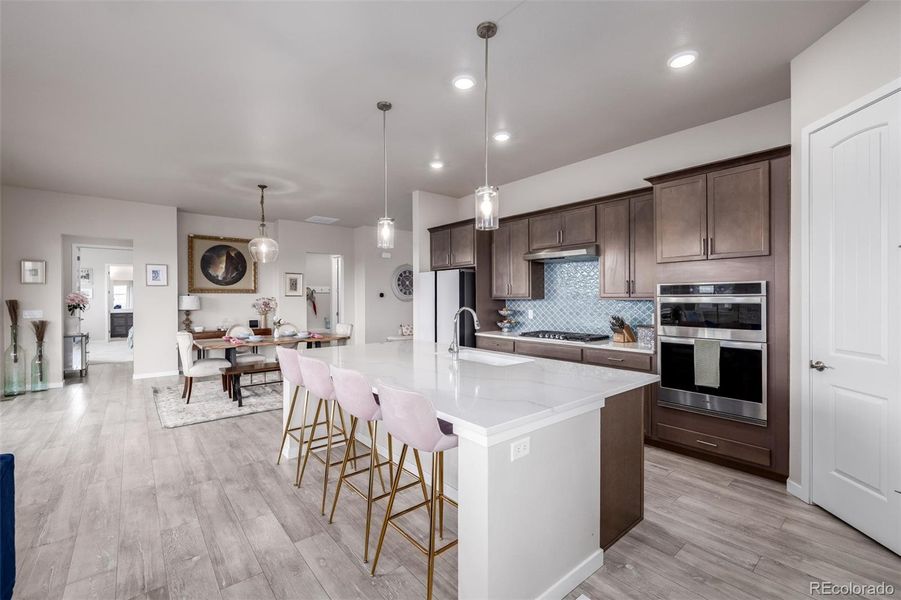 Furnished interior view inside a new home in Silver Leaf, Littleton (Image 19).