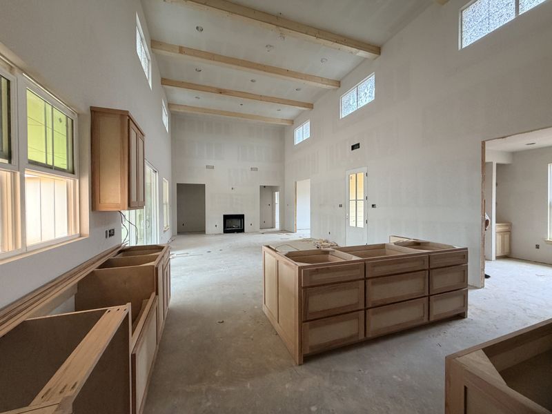 In-progress construction of a new home in Monarch Manor, Poolville, TX (Image 32).