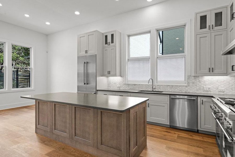 Furnished interior view inside a new home in Spyglass, Austin (Image 6).