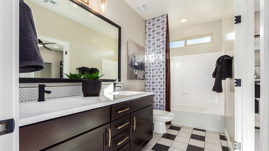 Representative furnished interior of a home built from the Pinnacle by Taylor Morrison in Tierra Montana Encore Collection, Laveen (Image 29). Representative furnished interior of a home built from the Pinnacle by Taylor Morrison in Tierra Montana Encore Collection, Laveen (Image 29).