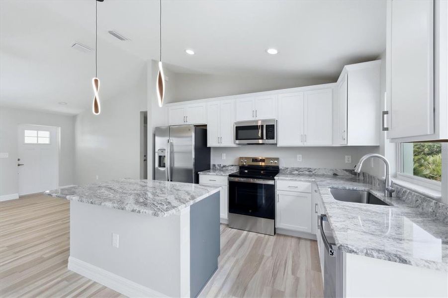 Furnished interior view inside a new home in , Englewood (Image 3).