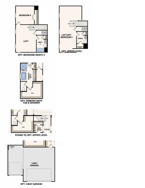 2D floor plan layout for the Bryce by Century Communities in Grand Oaks, Mont Belvieu, TX (Image 4). 2D floor plan layout for the Bryce by Century Communities in Grand Oaks, Mont Belvieu, TX (Image 4).