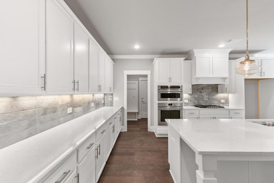 Furnished interior view inside a new home in , Dawsonville (Image 7).