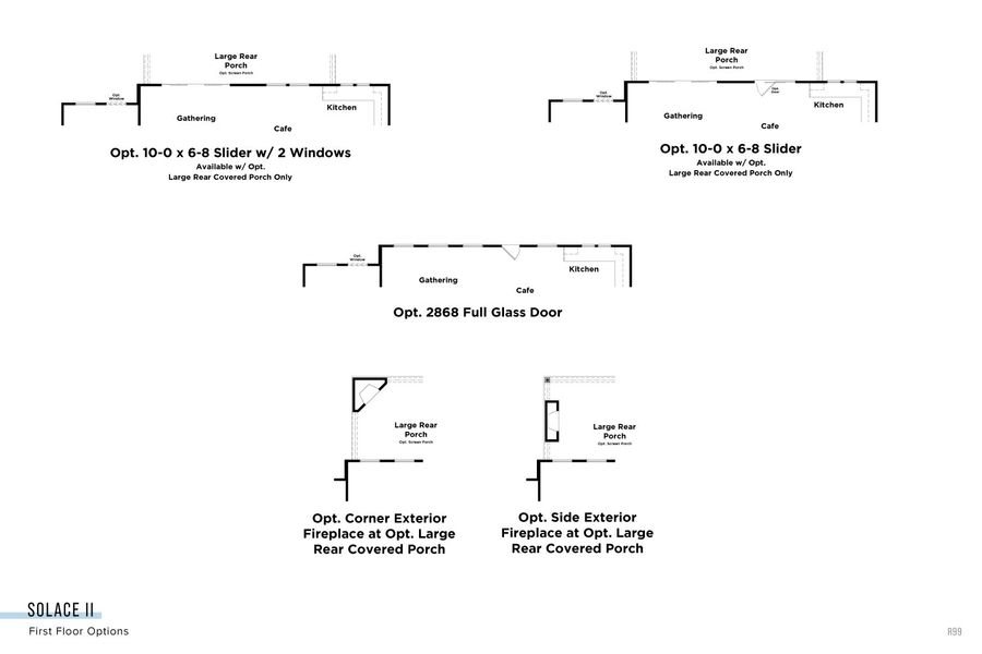 2D floor plan layout for the Solace II by DRB Homes in Northridge Park, Murfreesboro, TN (Image 4).