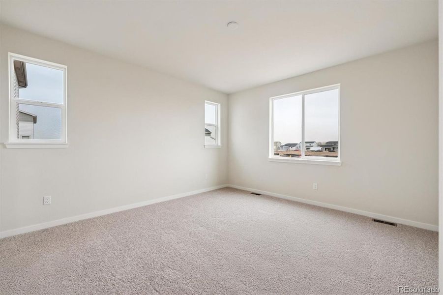 Spacious, unfurnished interior of a new home in Red Barn Meadows, Mead (Image 23). Spacious, unfurnished interior of a new home in Red Barn Meadows, Mead (Image 23).