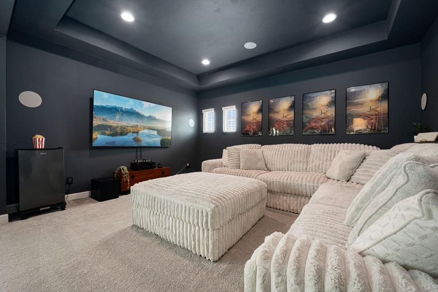 Furnished interior view inside a new home in , Manvel (Image 31).