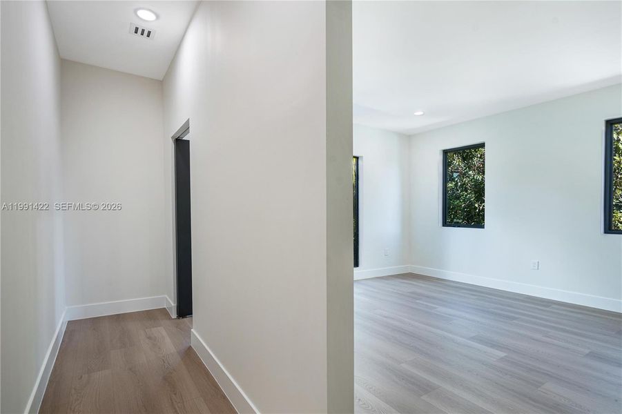 Master Walk-in Closet