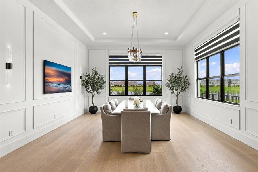 Formal Dining Room and Lake Views Formal Dining Room and Lake Views