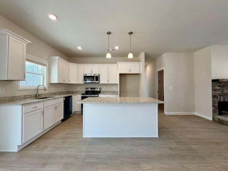 Furnished interior view inside a new home in , Clarkesville (Image 5).