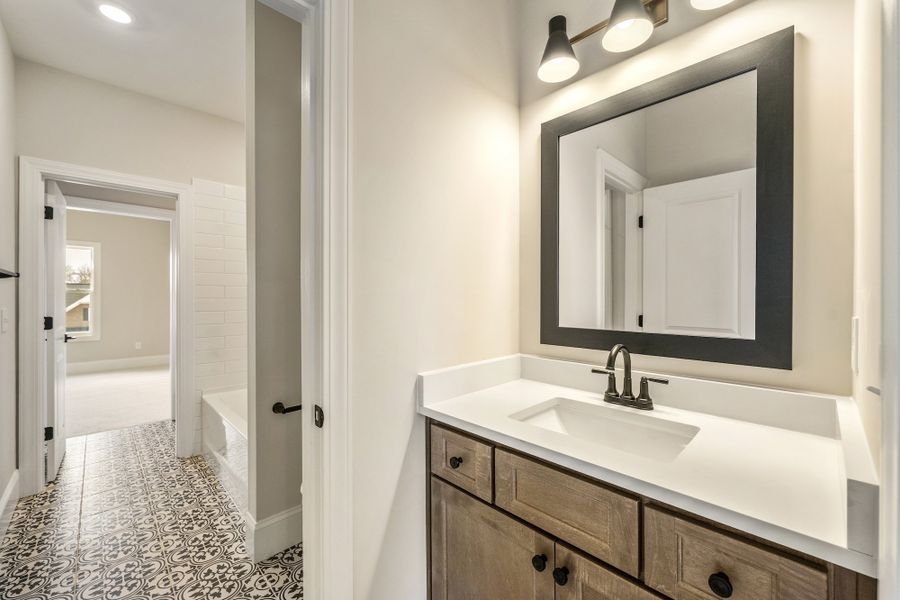 Furnished interior view inside a new home in Walnut Grove, Easley (Image 32). Furnished interior view inside a new home in Walnut Grove, Easley (Image 32).