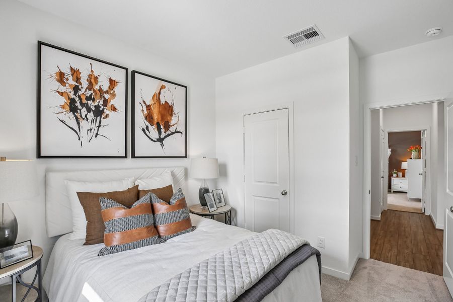 Representative furnished interior of a home built from the Charlton by Taylor Morrison in Mason Woods, Cypress (Image 18).